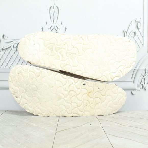 Birkenstock Birko Flor Gizeh White Leather Thong Sandals Size US 8 - Picture 9 of 9